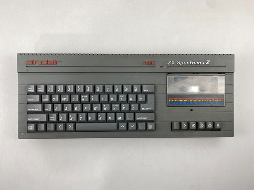 Sinclair Spectrum ZX 128K Plus 2 Grey Console with games | UK