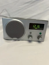 Boston Acoustics Recepter Radio HD AM FM Alarm Clock Radio w Cord Tested