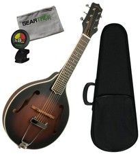 Gold Tone Folkternative A-6 A-Style w/Case Mando Guitar w/Tuner and Cloth