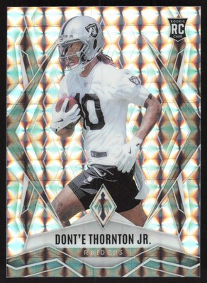 2025 Panini Phoenix #204 Dont'e Thornton Jr. Silver Mojo Prizm