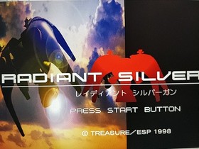 RADIANT SILVERGUN SEGA Saturn,Game Disk,Manual, Reg Card,Boxed tested-e0114-