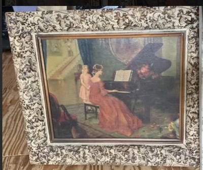 Antoni Ditlef s  Enchantment  Print In Vintage Frame