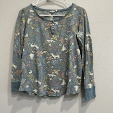 Woolrich Women’s Huckleberry Thermal,top,small,loungewear,cabin,cozy,nature