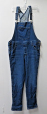 Womens Universal Thread Demin Overalls Dark Blue Size 14 NWT