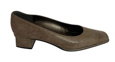 Bronzed Brown Pump By Stuart Weitzman Sz 8