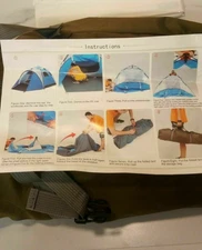 Weanas 4-5 Person Pop Up Tent for Camping Automatic Instant Family Tent