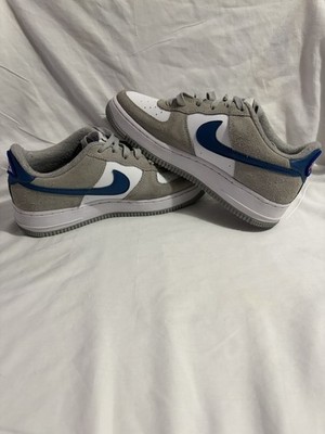 Nike Air Force 1 '07 LV8 Athletic Club Men's Sneaker Gray Blue Leather DH7568-0 