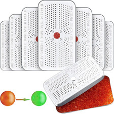 7 Pieces 40 Gram Silica Gel Dehumidifier Desiccant Silica Gel Canister Reusable