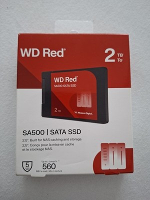 Western Digital WD Red SA500 2TB 2,5 Zoll SATA SSD Neu NAS
