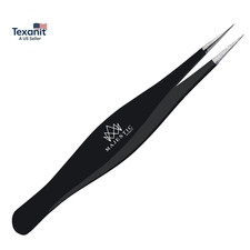 Surgical Tweezers for Ingrown Hair - Precision Sharp Needle Nose Pointed Tweezer