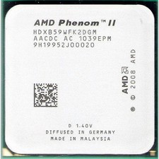 Phenom II X2 B59 3.4GHz HDXB59WFK2DGM 533MHz CPU Processor AM3 *bn