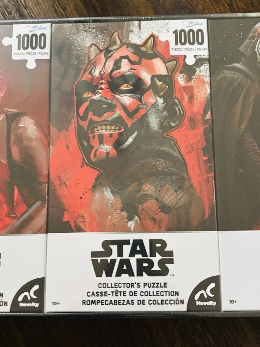 Disney Novelty Star Wars 1000 Piece Each Puzzles collector's for