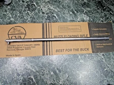 502 CVA Hawken 54 Cal Barrel 15/16" Hook Breech 28" Long (In the white)(Unfired)