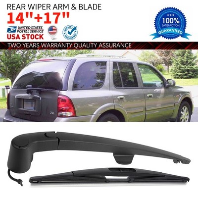 17''+14'' Highly clean Rear Window durable Rear Windshield Wiper Arm & Blade KIT