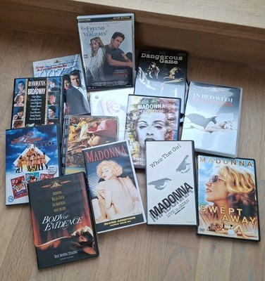 MADONNA JAPAN VHS BLOND AMBITION WHO'S THAT GIRL TOUR DVD LOT CONFESSIONS 2