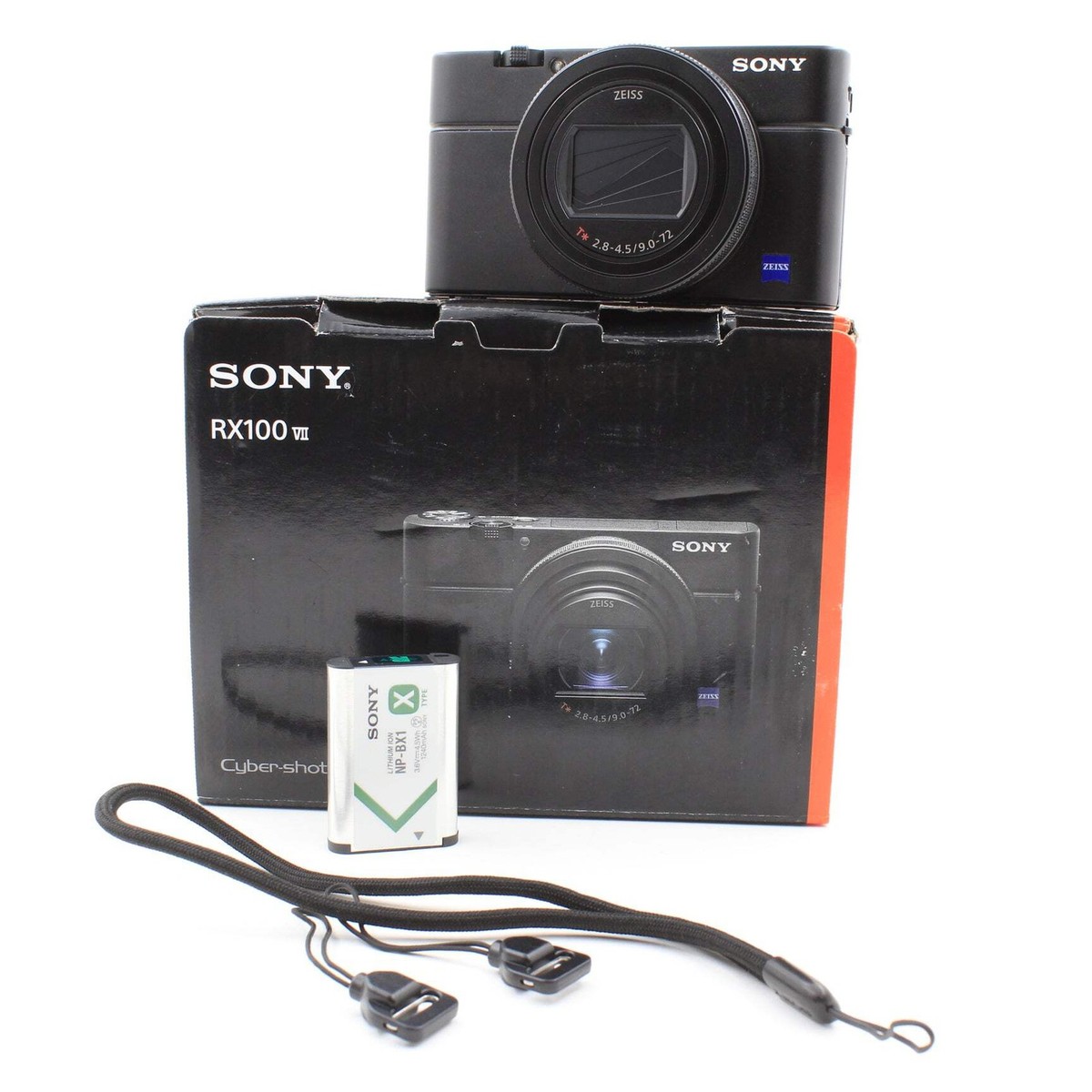 Box Sony R100 Vii Sony Cyber-shot DSC-RX100 VII Digital Camera 4K