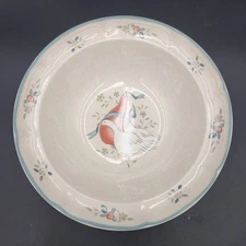 International Tableworks Japan Marmalade Geese Ceramic Serving Vegetable Bowl 9"