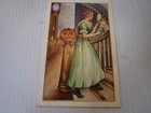 ANTIQUE WHITNEY EASEL DIE CUT HALLOWEENPOSTCARD unposted TRUE LOVE IN THE MIRROR — photo 7