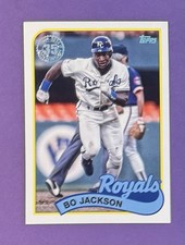 Topps Bo Jackson Kansas City Royals 35th Anniversary 2024 Series 1 Card #89B-13