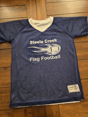 boys reversible flag football jersey Steele Creek YM