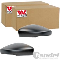 2X VAN Wezel Spiegelkappen Grundiert Passend FüR Seat MII Skoda Citigo E-CITIGO