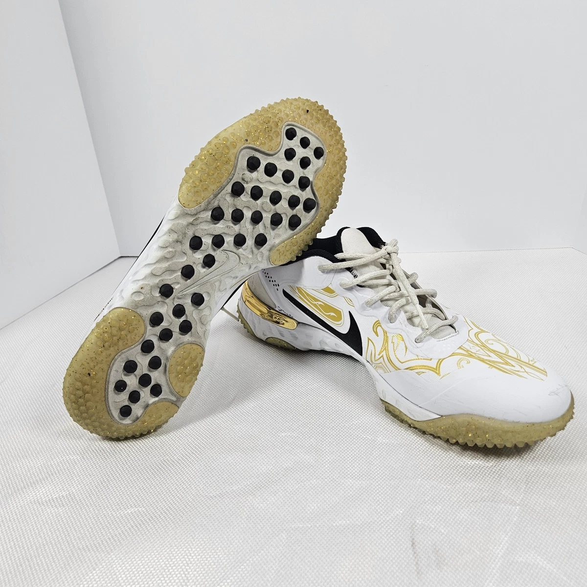 Nike Alpha Huarache Elite 3 Turf Black White - огромный выбор по