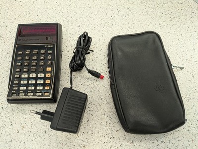 Texas Instruments TI 51 III Taschenrechner retro vintage 1976 funktioniert