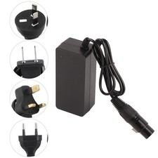 4 Core XLR Connector Adapter DC12V 3A Power Supply Charger For Camcorder