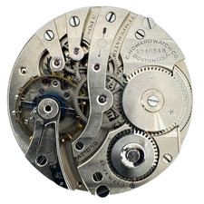 Antique 14s 1918 Howard 17 Jewels Mechanical Pocket Watch Movement Series 7 USA