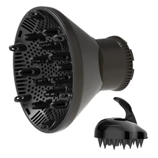 Universal Hair Diffuser Adaptable Hair Dryer Attachment for Blow Dryer Nozzle...