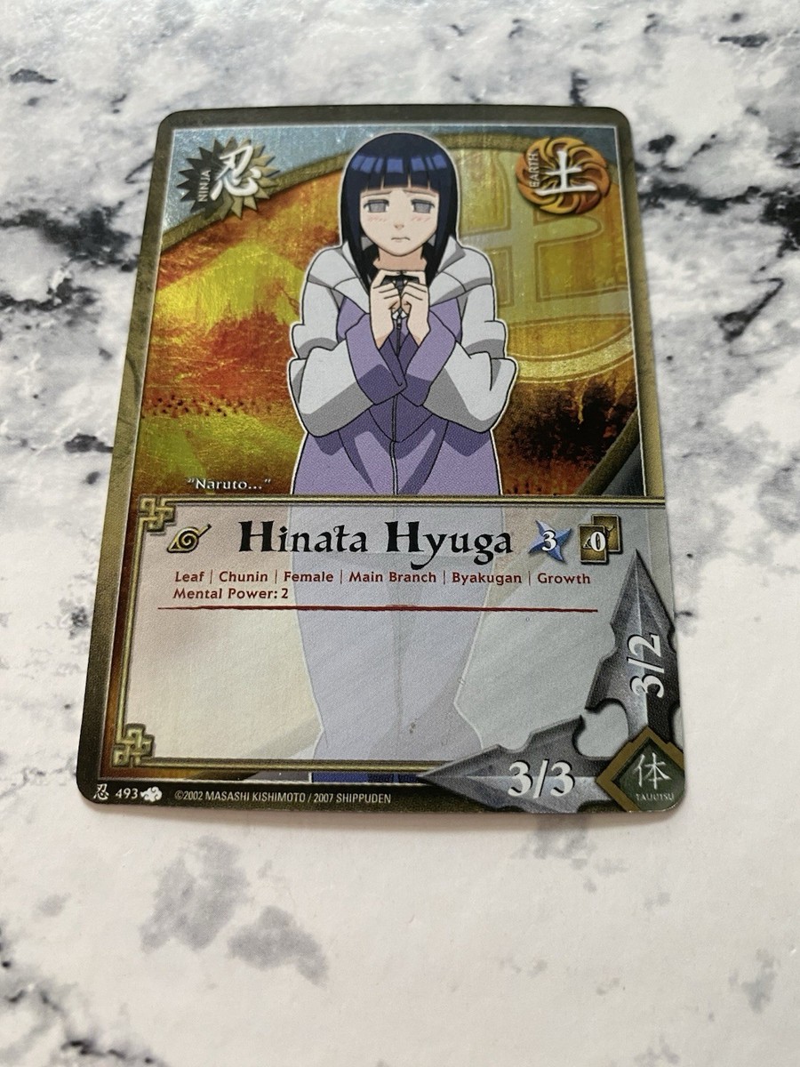 Naruto Tcg CCG Hinata Hyuga - N-493 Holo Foil A New Chronicle 1st