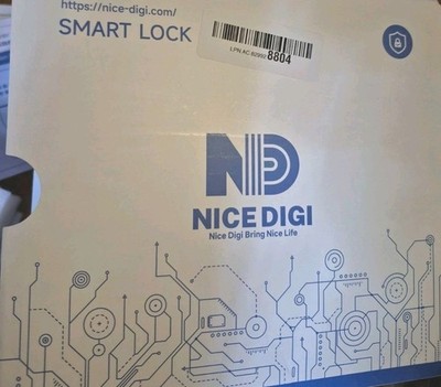 Nice Digi - Smart Lock -  Smart Lever - Keyless Entry - Open Box - New