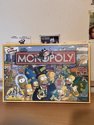 Monopoly The Simpson, Brettspiel komplett, 2003