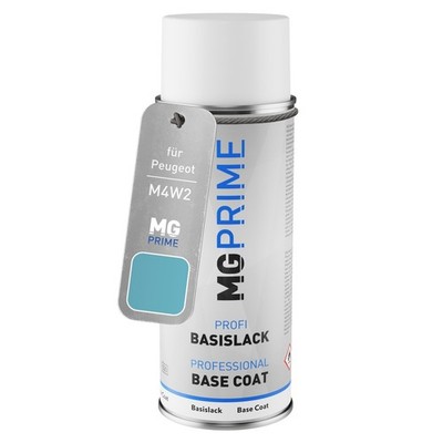 Autolack Spraydose für Peugeot M4W2 Bleu Forclaz Nacre Metallic Basislack