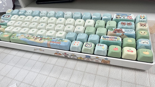 Animal Crossing Keycaps SOA Cherry PBT Dye-sub 138 Keys for Cherry MX Keyboard - 第 20/22 張圖片