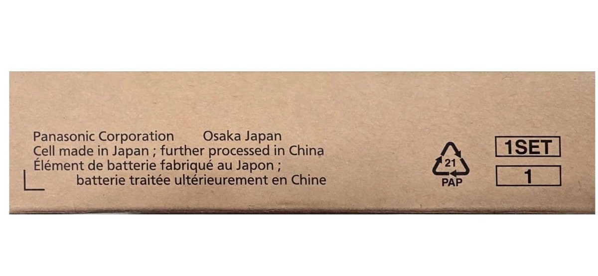 Original Panasonic Long Life Battery for Toughbook CF-33 CF