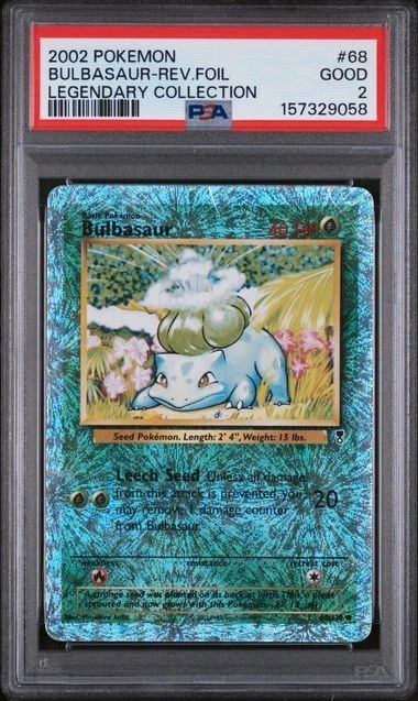 Pokémon PSA Individual Legendary Collection Trading Cards for sale