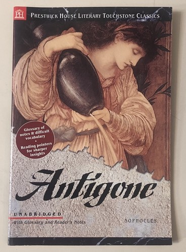 Tempest, Antigone, Oedipus Rex, Prestwick House Touchstone Lot Shakespeare Greek - Foto 8 di 19