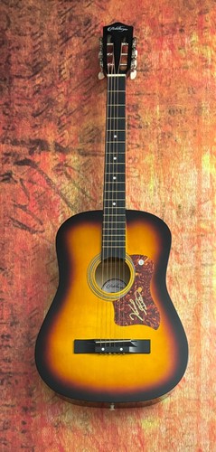 GFA Eagles & Country Legend Vince Gill Signé Acoustique Guitare Preuve COA - Photo 4 sur 7