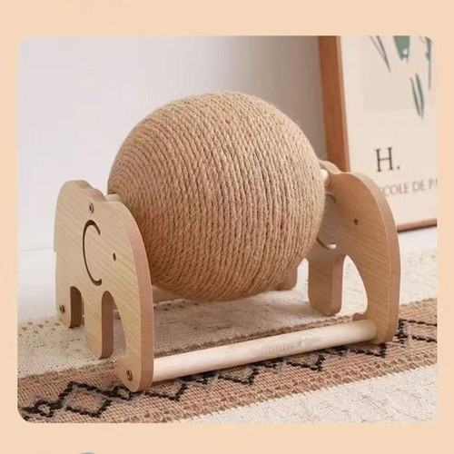 Wear-resistant Cat Scratching Ball Toy Cat Claw Grinding Toy Relieve Boredom - Picture 3 of 13