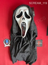 Skeet Ulrich & Matthew Lillard signed Scream Ghost Face 25th anni mask Beckett