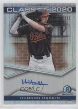 2020 Bowman Draft Class of 2020 Auto 131/250 Hudson Haskin #C20A-HH Auto 0h7f