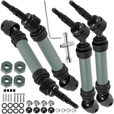 Drive Shaft Axles Upgrades Part for 1/10 4WD Titanium - (4pcs Driveshafts) 
