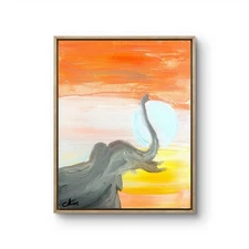 11 x 14 EXPRESSIONISM Abstract Original Handmade-Signed  Colorful Art Painting