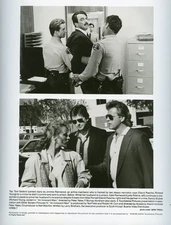 AN INNOCENT MAN 8x10 b/w Press Photo / David Rasche & Richard Young