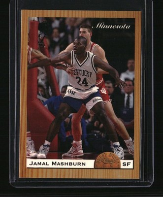 1993 Classic Draft Picks #NNO Jamal Mashburn Draft Day Woodgrain Minnesota