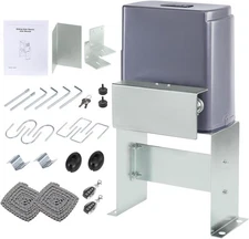 CO-Z Automatic Gate Opener with Safety Sensor, 280W Sliding Door Opener & Closer