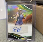 2025 Topps Chrome Tennis Black Refractor Jessica Pegula #CA-JPA
