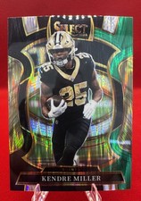 2025 Panini Select - Concourse Kendre Miller #40 Black & Green Shock Prizm. *12