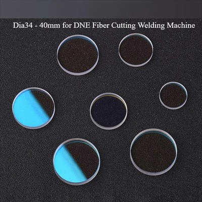 Laser Protective Windows Lens Dia34 - 40mm for DNE Fiber Cutting Welding Machine